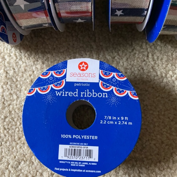 13 Rolls of New Ribbon. $7.00 For All of It - Picture 2 of 16